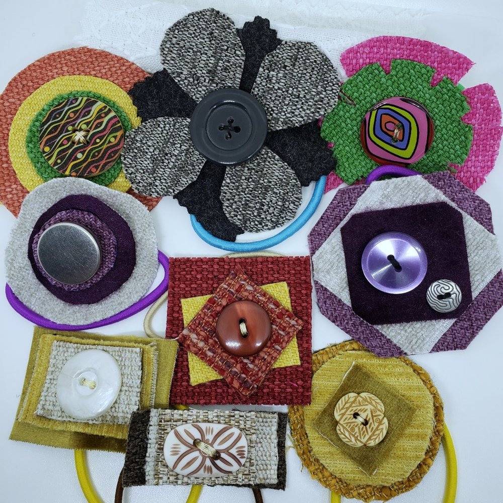 Color Choice Handmade Hair Ties